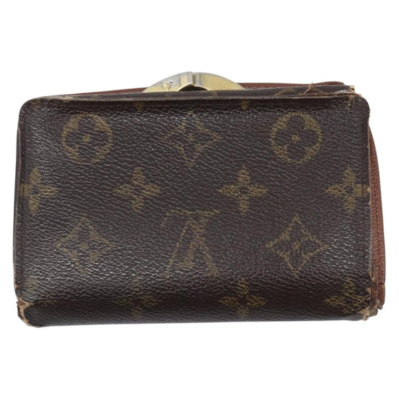 LOUIS VUITTON Epi Monogram Wallet 4 Set Green Red LV Auth 210349