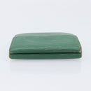 LOUIS VUITTON Epi Monogram Wallet 4 Set Green Red LV Auth 210349-30