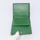 LOUIS VUITTON Epi Monogram Wallet 4 Set Green Red LV Auth 210349-33