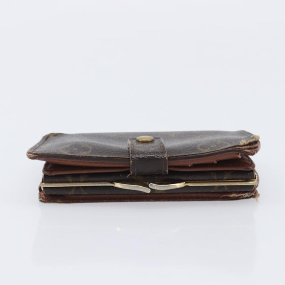 LOUIS VUITTON Epi Monogram Wallet 4 Set Green Red LV Auth 210349