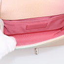 CHANEL Matelasse Boy Chanel Chain Shoulder Bag Caviar Skin Pink Auth 210356SAM-20