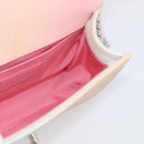 CHANEL Matelasse Boy Chanel Chain Shoulder Bag Caviar Skin Pink Auth 210356SAM-21