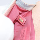 CHANEL Matelasse Boy Chanel Chain Shoulder Bag Caviar Skin Pink Auth 210356SAM-24