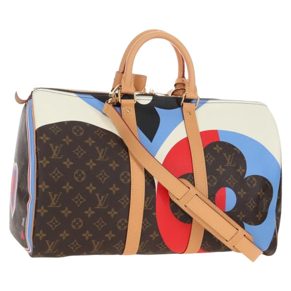 LOUIS VUITTON Monogram Game On Keepall 45 Boston Bag M45628 LV Auth 210363SAM
