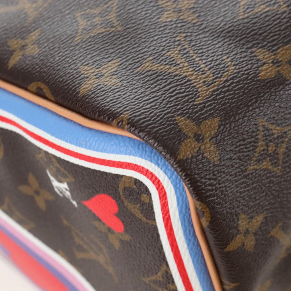 LOUIS VUITTON Monogram Game On Keepall 45 Boston Bag M45628 LV Auth 210363SAM
