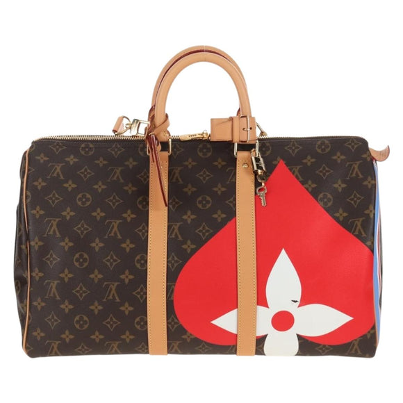 LOUIS VUITTON Monogram Game On Keepall 45 Boston Bag M45628 LV Auth 210363SAM