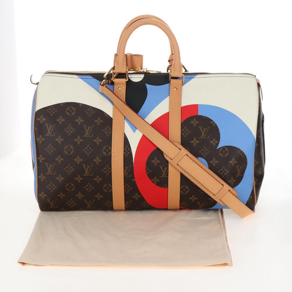 LOUIS VUITTON Monogram Game On Keepall 45 Boston Bag M45628 LV Auth 210363SAM