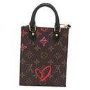 LOUIS VUITTON Monogram Fall in Love Petit Sac Plat 2way M80839 Auth 210364SAM-3