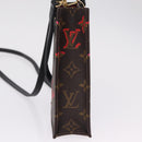 LOUIS VUITTON Monogram Fall in Love Petit Sac Plat 2way M80839 Auth 210364SAM-4