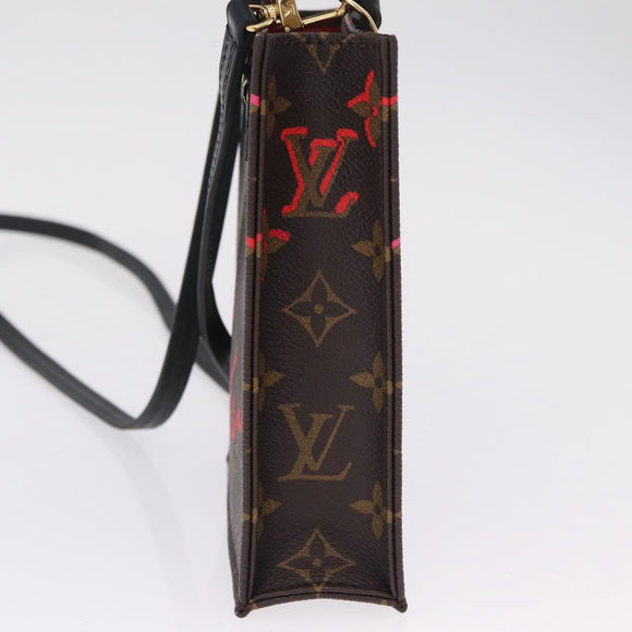 LOUIS VUITTON Monogram Fall in Love Petit Sac Plat 2way M80839 Auth 210364SAM