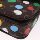 LOUIS VUITTON Monogram LVxYK Pochette Metis MM Hand Bag M46384 LV Auth 210366SAM-16