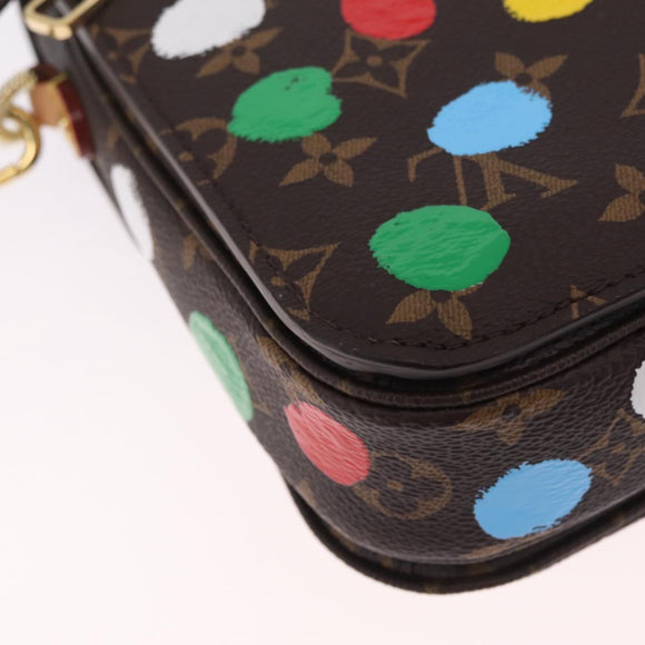 LOUIS VUITTON Monogram LVxYK Pochette Metis MM Hand Bag M46384 LV Auth 210366SAM