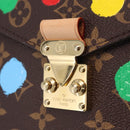 LOUIS VUITTON Monogram LVxYK Pochette Metis MM Hand Bag M46384 LV Auth 210366SAM-22