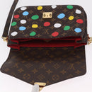 LOUIS VUITTON Monogram LVxYK Pochette Metis MM Hand Bag M46384 LV Auth 210366SAM-23