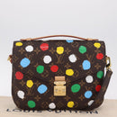 LOUIS VUITTON Monogram LVxYK Pochette Metis MM Hand Bag M46384 LV Auth 210366SAM-33