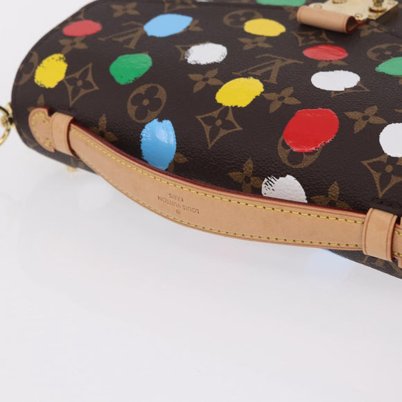 LOUIS VUITTON Monogram LVxYK Pochette Metis MM Hand Bag M46384 LV Auth 210366SAM