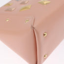 LOUIS VUITTON Sac Triangle Limited Edition PM Bag Leather Pink LV Auth 210370M-13