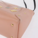 LOUIS VUITTON Sac Triangle Limited Edition PM Bag Leather Pink LV Auth 210370M-14