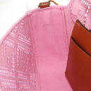 FENDI Zucca Canvas Mamma Baguette Shoulder Bag 2way Pink 8BR600 Auth 210371M-24