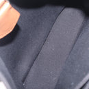 PRADA Panniers Shoulder Bag Canvas 2way Black Silver Auth 210381V-20