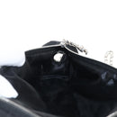 CHANEL Folding Umbrella Nylon Beige Silver CC Auth 210403SAM-16