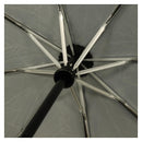 CHANEL Folding Umbrella Nylon Beige Silver CC Auth 210403SAM-40