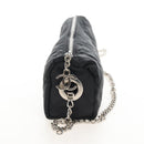 CHANEL Folding Umbrella Nylon Beige Silver CC Auth 210403SAM-5
