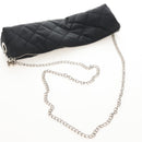 CHANEL Folding Umbrella Nylon Beige Silver CC Auth 210403SAM-7
