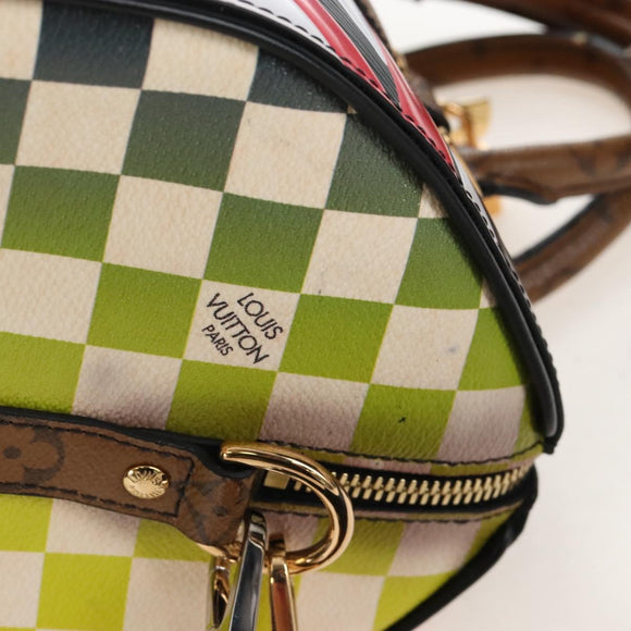 LOUIS VUITTON Epi Damier Speedy Bandouliere 30 Bag Black M51564 Auth 210412SAV