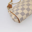 LOUIS VUITTON Damier Azur Eva Shoulder Bag 2way N55214 LV Auth 210415A-15