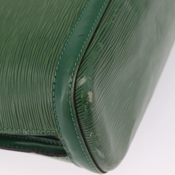 LOUIS VUITTON Epi Lussac Shoulder Bag Green M52284 LV Auth 210416