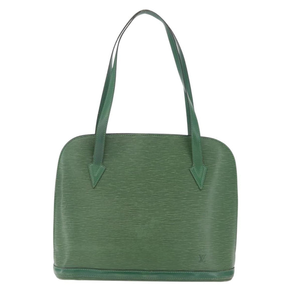 LOUIS VUITTON Epi Lussac Shoulder Bag Green M52284 LV Auth 210416