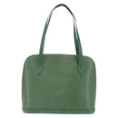 LOUIS VUITTON Epi Lussac Shoulder Bag Green M52284 LV Auth 210416-3