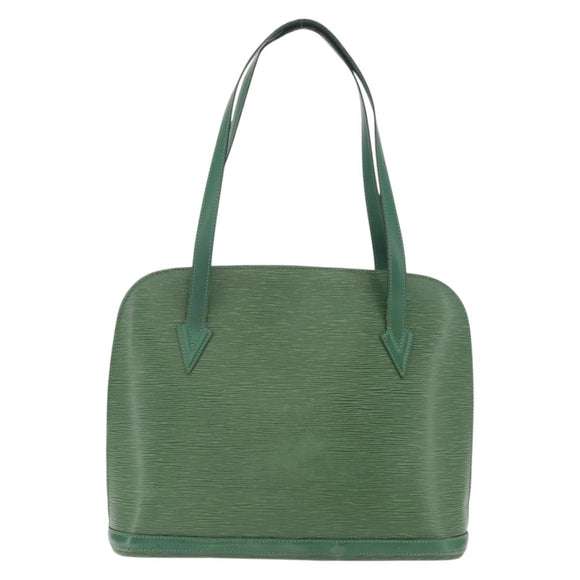 LOUIS VUITTON Epi Lussac Shoulder Bag Green M52284 LV Auth 210416