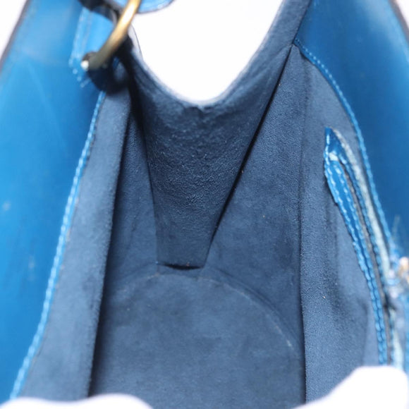 LOUIS VUITTON Epi Cluny Shoulder Bag Blue M52255 LV Auth 210417