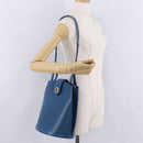 LOUIS VUITTON Epi Cluny Shoulder Bag Blue M52255 LV Auth 210417-28