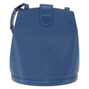 LOUIS VUITTON Epi Cluny Shoulder Bag Blue M52255 LV Auth 210417-3