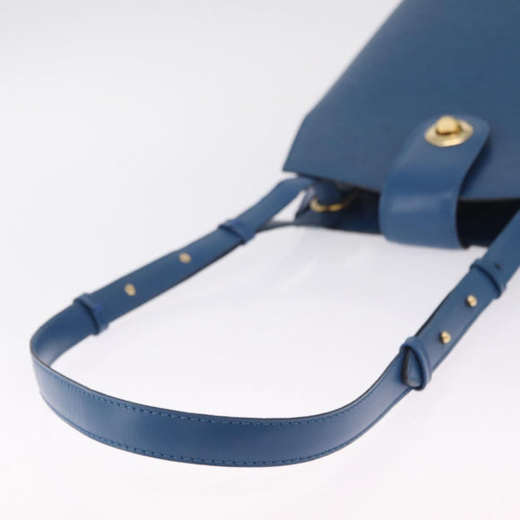 LOUIS VUITTON Epi Cluny Shoulder Bag Blue M52255 LV Auth 210417