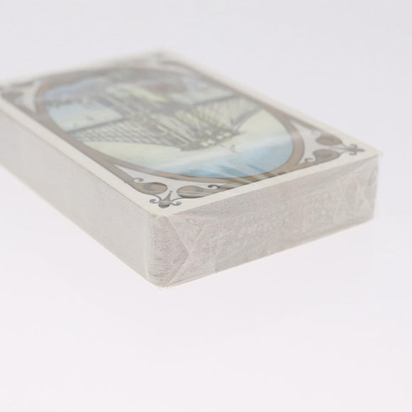 Tiffany & Co. Playing Cards Paper 2 Set White Turquoise Blue Auth 210426