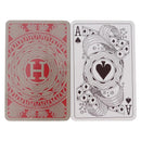 HERMES Playing Cards Paper 2 Set Red Black Auth 210431-2