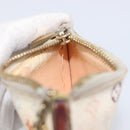 LOUIS VUITTON Monogram Multicolor Pochette Cles Purse White M92655 Auth 210445-21