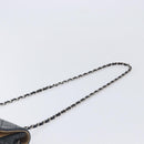 CHANEL Matelasse Chain Shoulder Bag Lamb Skin Black Beige CC Auth 210449V-8