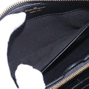 Salvatore Ferragamo Wallet Leather Black Gold Auth 210452M-15