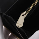 Salvatore Ferragamo Wallet Leather Black Gold Auth 210452M-20