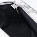 GUCCI GG Canvas Tote Bag Silver 131231 Auth 210453-23