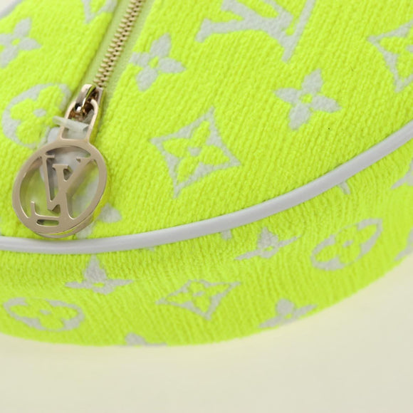 LOUIS VUITTON Monogram Jaguar LV Match Loop 2way Yellow M81484 LV Auth 210457SAM