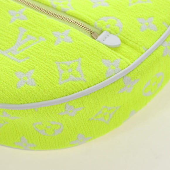 LOUIS VUITTON Monogram Jaguar LV Match Loop 2way Yellow M81484 LV Auth 210457SAM