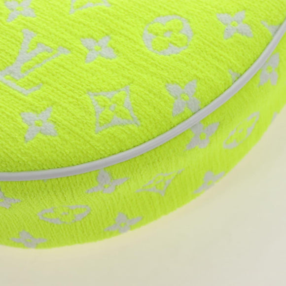 LOUIS VUITTON Monogram Jaguar LV Match Loop 2way Yellow M81484 LV Auth 210457SAM