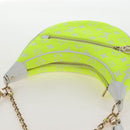 LOUIS VUITTON Monogram Jaguar LV Match Loop 2way Yellow M81484 LV Auth 210457SAM-6