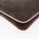 LOUIS VUITTON Monogram Pochette Double Zip Shoulder Bag M63905 LV Auth 210458A-13